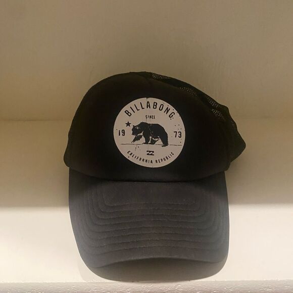 Billabong black cap hat accessory - Picture 1 of 5
